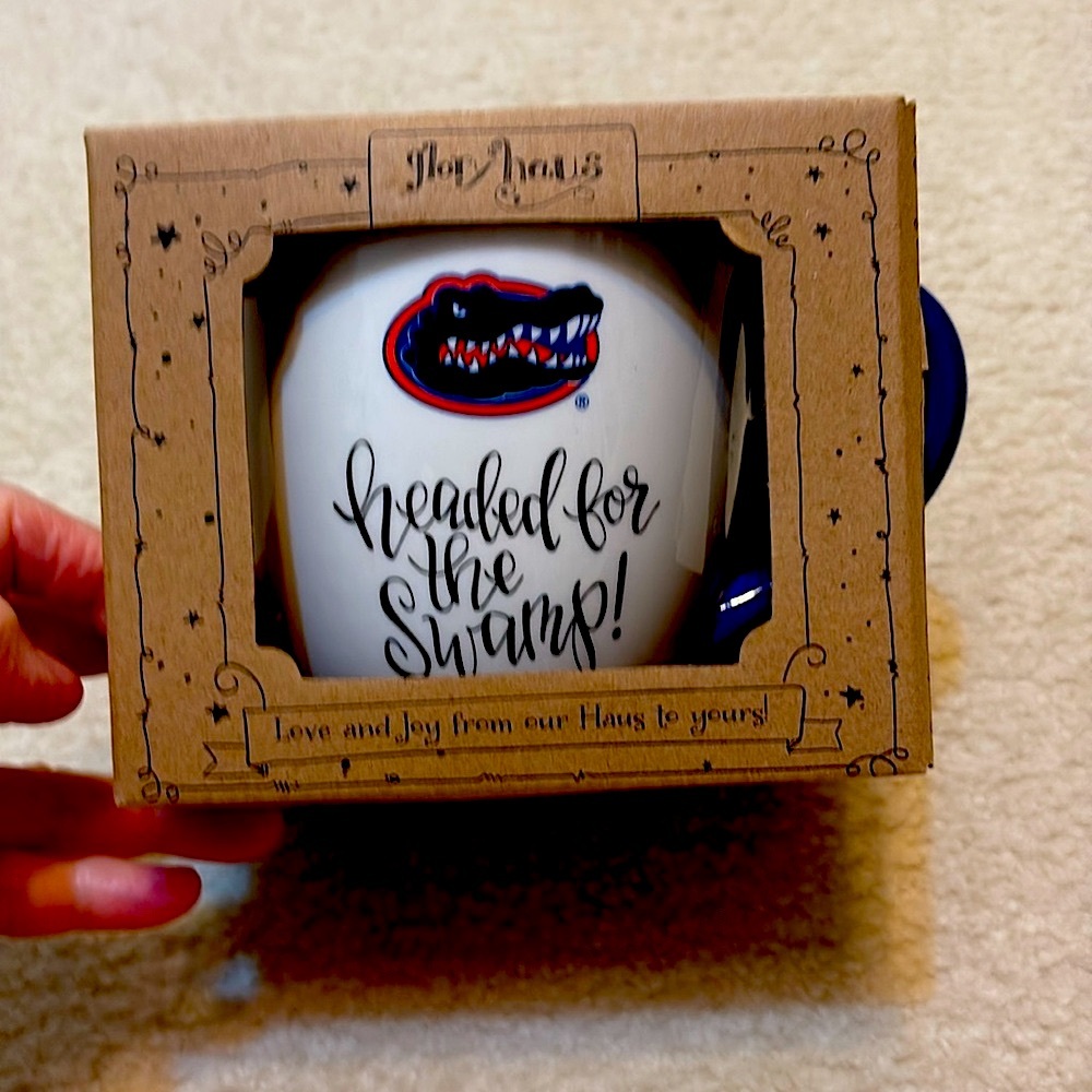 Mug Florida Gators Orange Oversized With Gators Logo!  NWT